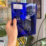 Dark Blue Mouthblown GNA Sheet Glass