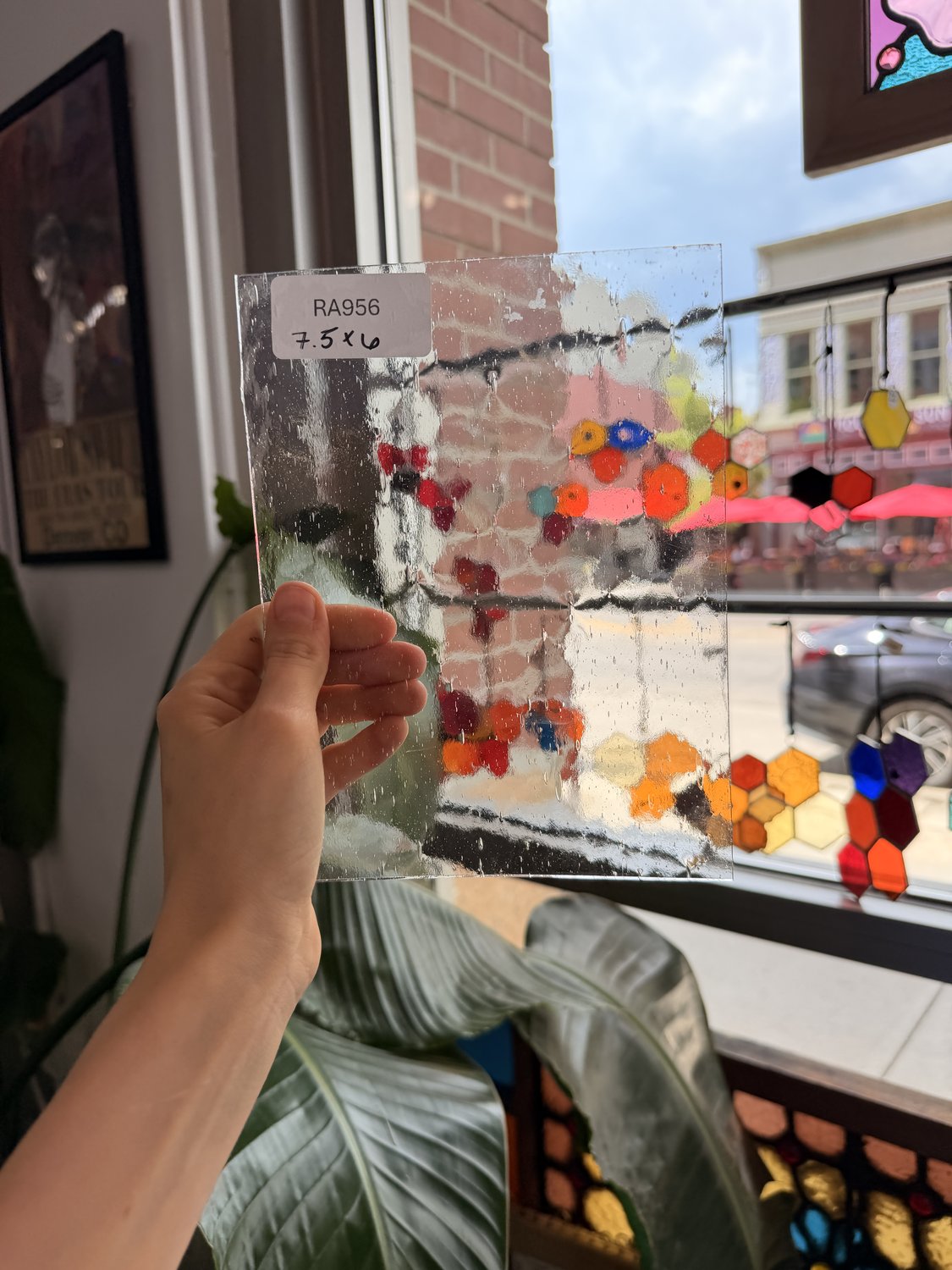 Spectrum Seedy Vintage Sheet Glass