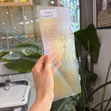 Transparent Bullseye Stringer Iridescent Fusible 90 COE Sheet Glass