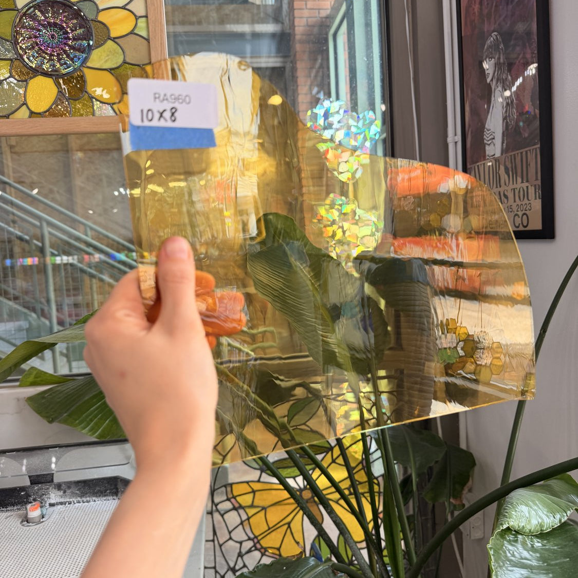 Transparent Medium Yellow Sheet Glass GNA