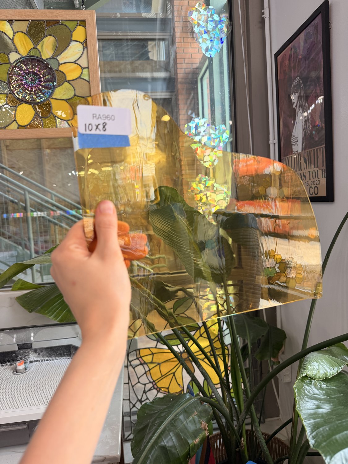 Transparent Medium Yellow Sheet Glass GNA