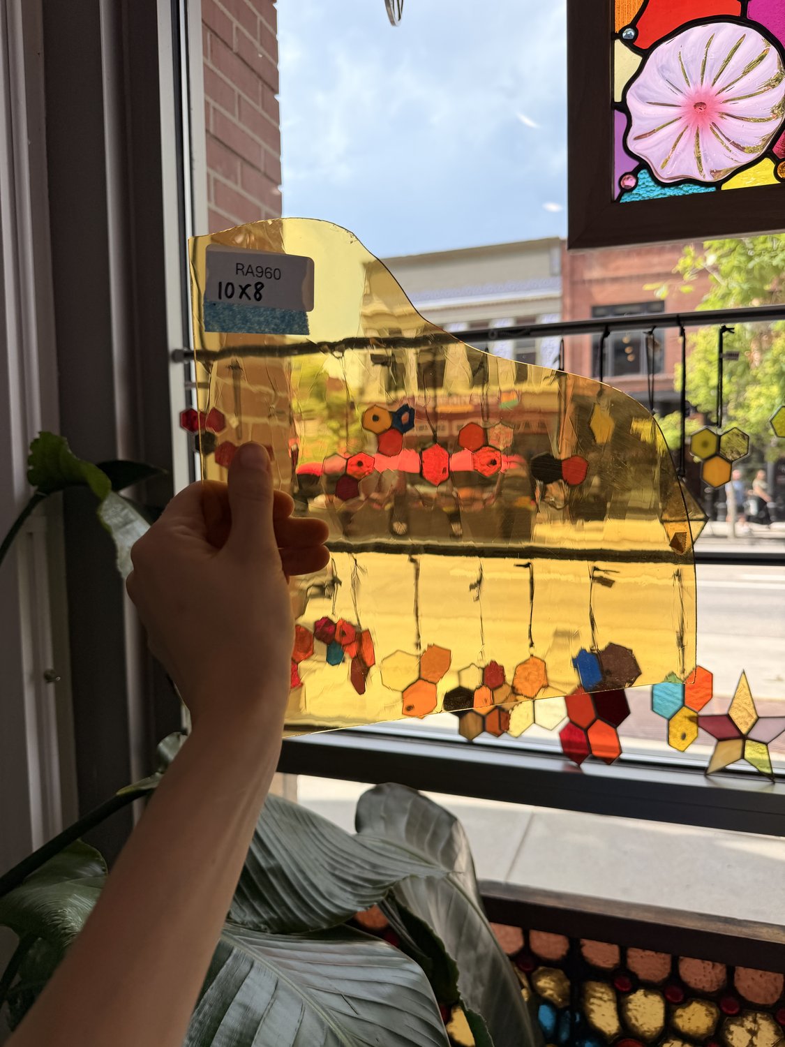 Transparent Medium Yellow Sheet Glass GNA