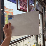 White Wispy Spectrum Sheet Glass