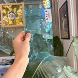 Sky Blue Oceanside Transparent Waterglass