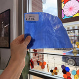 Spectrum Medium Blue Wispy Sheet Glass – RA975