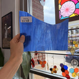 Spectrum Medium Blue Wispy Sheet Glass – RA976