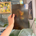 Dark Amber Transparent Textured Sheet Glass – RA979