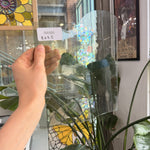 Light Green Transparent Mouthblown Sheet Glass