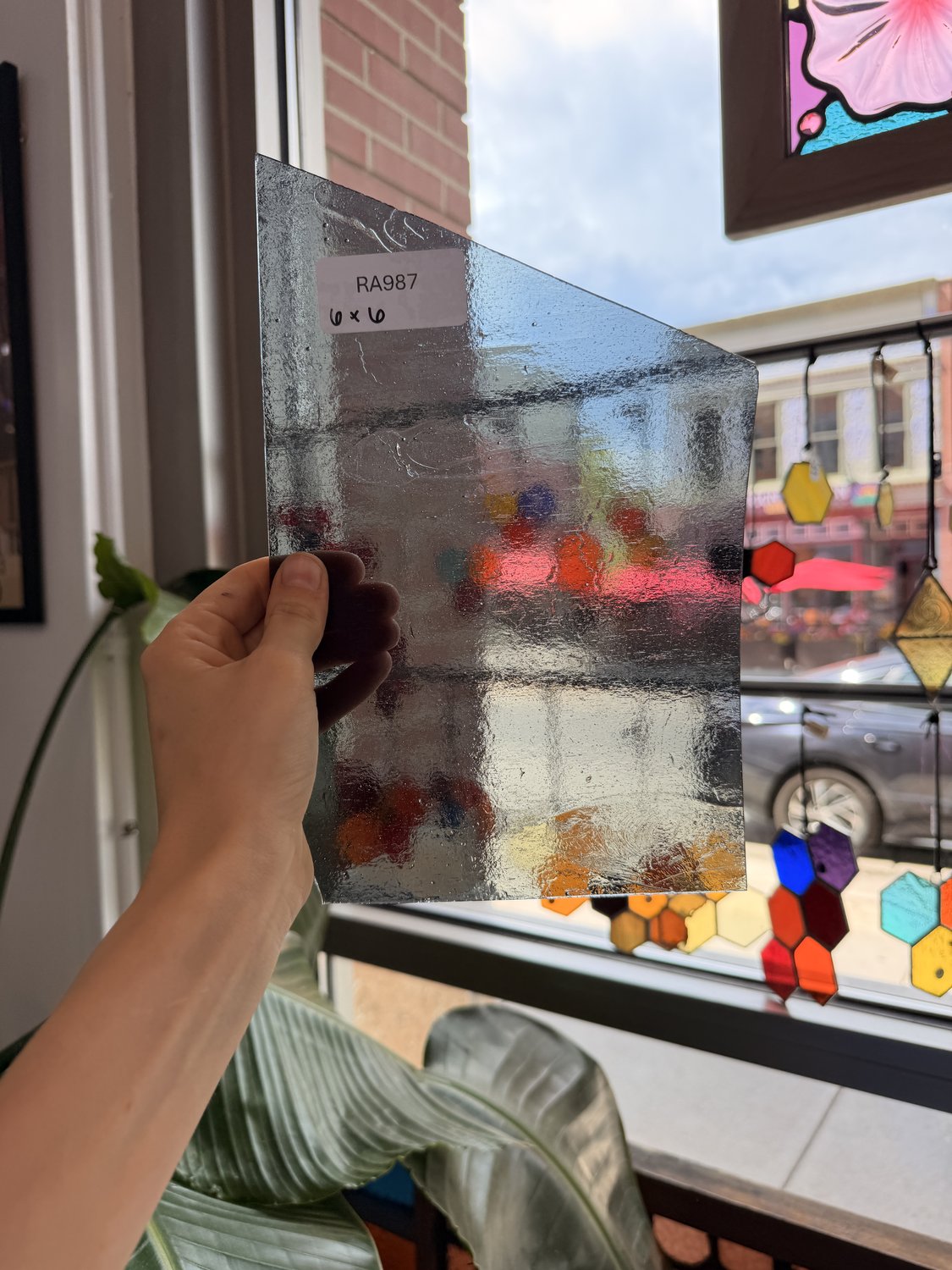 Gray Transparent Kokomo Sheet Glass
