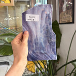 Purple Mottled Youghiogheny Sheet Glass