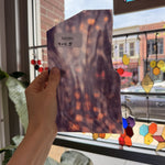 Purple Mottled Youghiogheny Sheet Glass