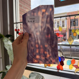 Purple Mottled Youghiogheny Sheet Glass