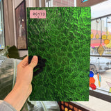 Christmas Green Kokomo Textured Wavolite Sheet Glass