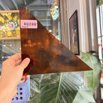 Amber Transparent Kokomo Sheet Glass