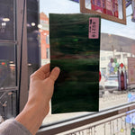 Pink Green Mixed Bullsye Fusible 90 COE Sheet Glass