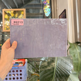 Mauve VIntage Single Roll Bullseye Sheet Glass
