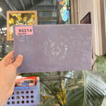 Mauve VIntage Single Roll Bullseye Sheet Glass