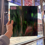 Green Pink Mixed Bullseye Fusible 90 COE Sheet Glass