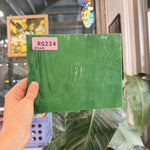 Vintage Opal AC Fischer Forest Green Sheet Glass
