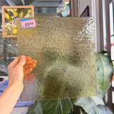 Vanilla Transparent Florentine Sheet Glass
