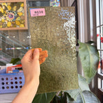 Vanilla Transparent Florentine Sheet Glass