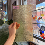 Vanilla Transparent Florentine Sheet Glass