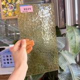 Vanilla Transparent Florentine Sheet Glass