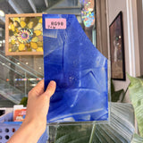 Blue Rare Fusible Wasser Vintage Sheet Glass