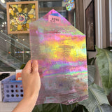 Dark Hot Pink Rare Vintage Wispy Armstrong Sheet Glass – RG96