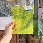Neon Yellow Lamberts Mouthblown Sheet Glass Lamberts Glass