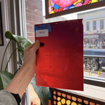 Red Gradient on Clear Lamberts Flash Glass Sheet Glass Lamberts Glass