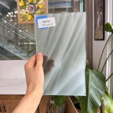 Gray White on Clear Lamberts Flash Glass
