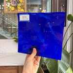 Blue on White on Clear Lamberts Flash Glass