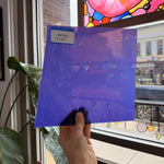 Purple on Clear Lamberts Flash Glass Sheet Glass Lamberts Glass