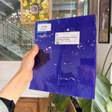 Purple on Clear Lamberts Flash Glass Sheet Glass Lamberts Glass 9x8.5in (LA-04647981)