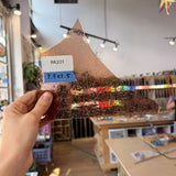 Seedy Light Brown Mouthblown Sheet Glass