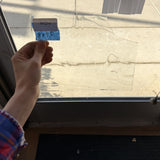 Clear Reamy Mouthblown Lamberts Transparent Sheet Glass