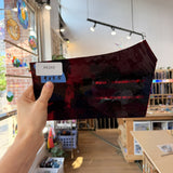 Deep Red Mouthblown Flash (on clear) Sheet Glass