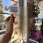 Light Pale Amber Bullseye Transparent Sheet Glass
