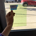Light Green Mouthblown Lamberts Sheet Glass