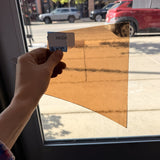 Light Brown Mouthblown Lamberts Sheet Glass