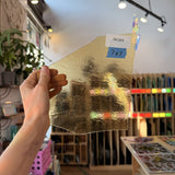 Light Yellow Transparent Textured Sheet Glass