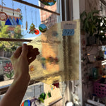 Light Yellow Transparent Textured Sheet Glass