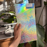 Clear Iridescent Florentine
