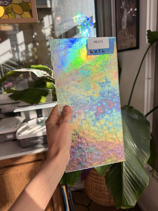 Clear Iridescent Florentine – RK372