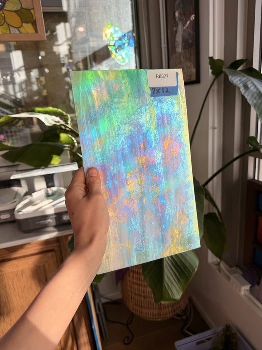 Green Iridescent Wissmach – RK377