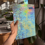 Clear Iridescent Florentine