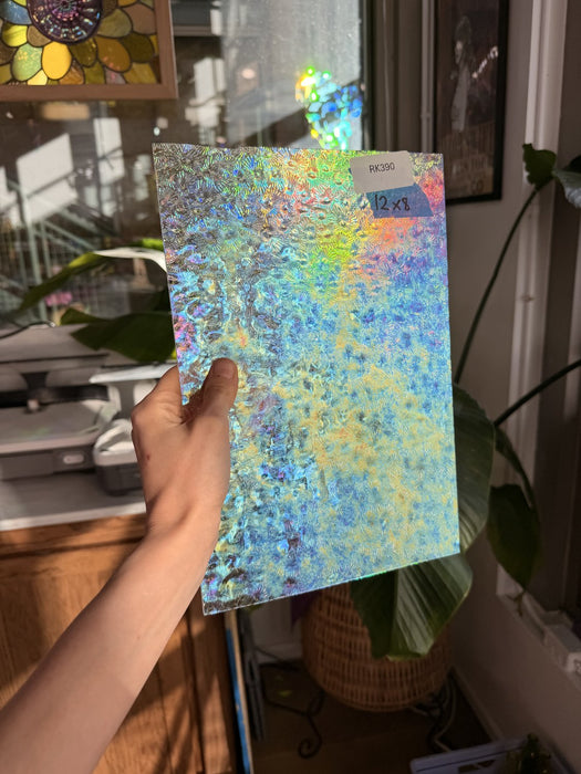 Clear Iridescent Florentine – RK390