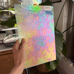 Clear Iridescent Florentine