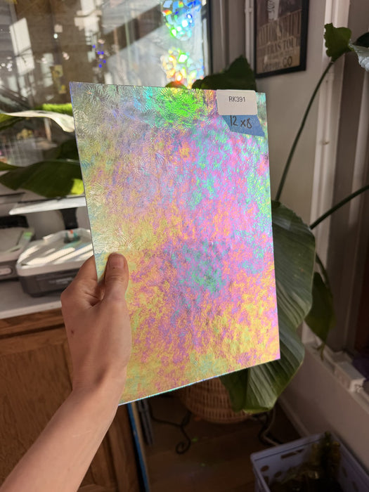 Clear Iridescent Florentine – RK391